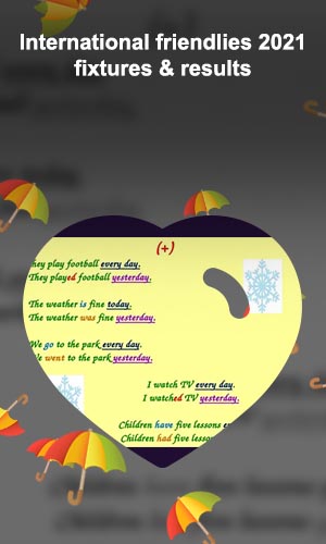 All football results played yesterday