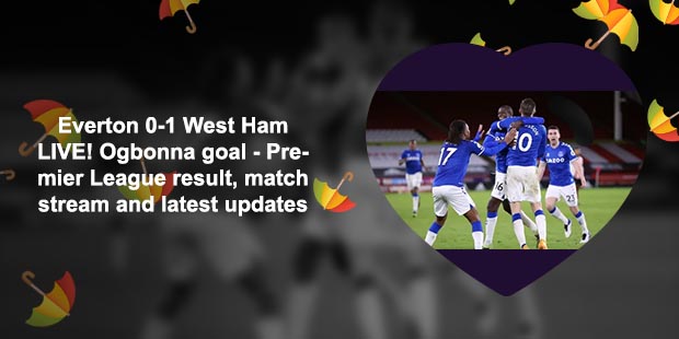 Everton score yesterday