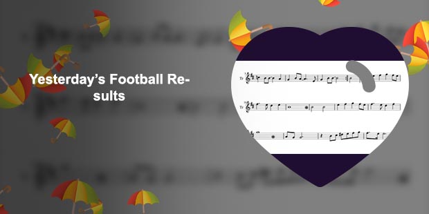 Footy scores yesterday