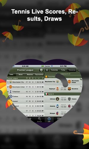 Mobile live score results yesterday