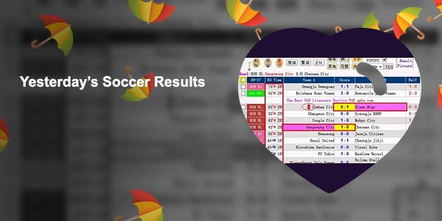 Spbo live score results for yesterday